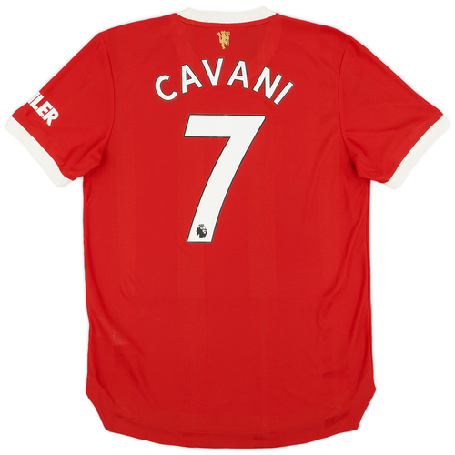 2021 22 Manchester United Authentic Home Shirt Cavani 7 9 10 M