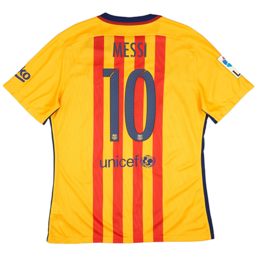 Authentic messi hot sale barcelona jersey