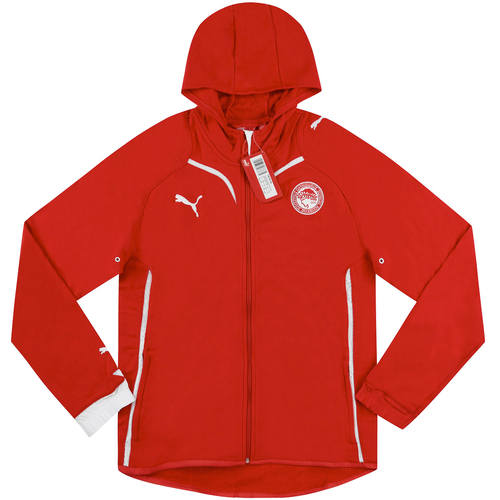 Puma red sweat jacket top