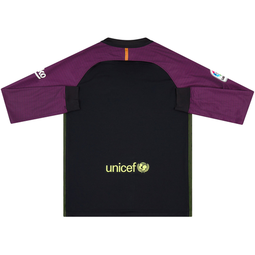 2016 17 Barcelona GK Shirt 8 10 XL.Boys