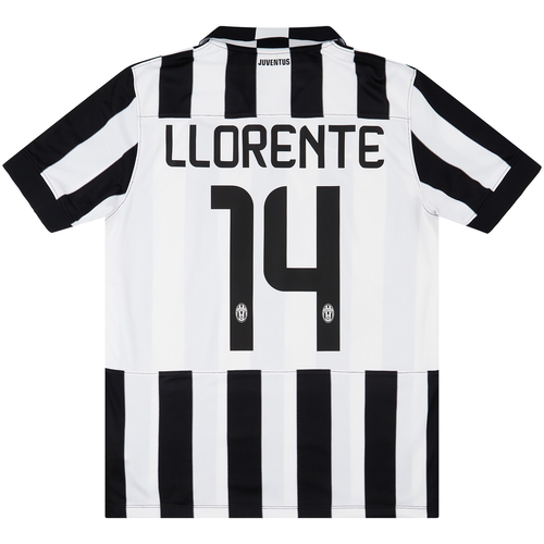 Juventus No14 LLORENTE Home Kid Jersey