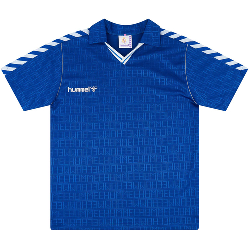 1987 91 Real Madrid Hummel Training Shirt Excellent 8 10 XL