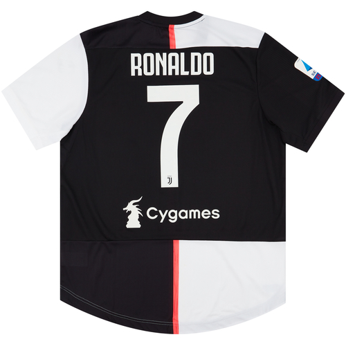 2019 20 Juventus Authentic Home Shirt Ronaldo 7 NEW L
