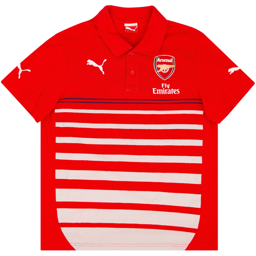 2014 15 Arsenal Puma Polo Shirt 8 10 S