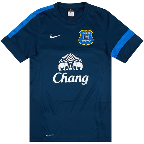 Everton top nike kit