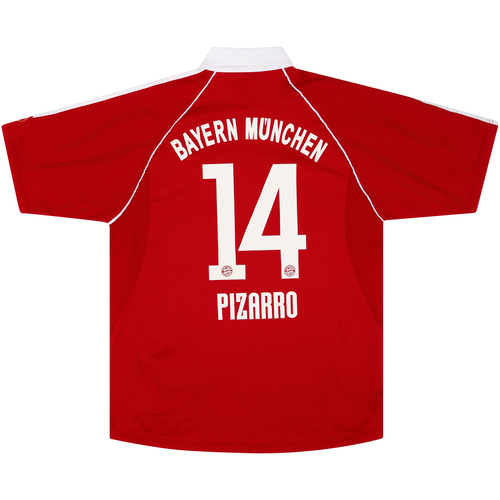 Bayern Munchen No14 Pizarro Home Jersey