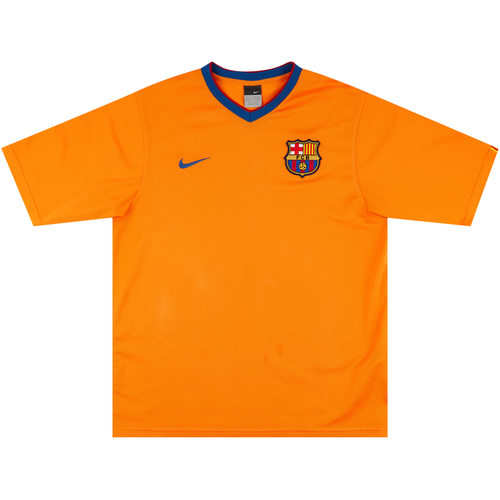 Barcelona orange away kit new arrivals