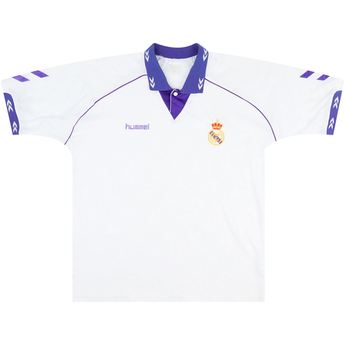 Real madrid hummel jersey hot sale