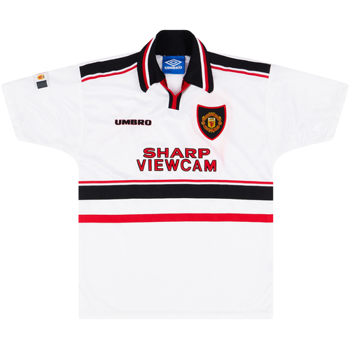 1997 99 Manchester United Away Shirt 5 10 Y