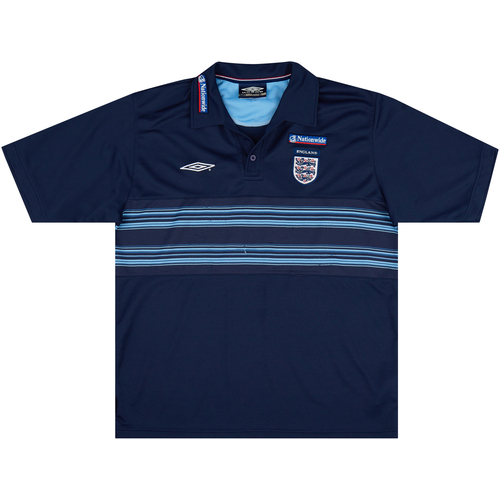 2002 03 England Umbro Polo Shirt 7 10 L