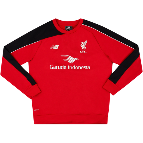 2015 16 Liverpool New Balance Sweat Top 6 10 M