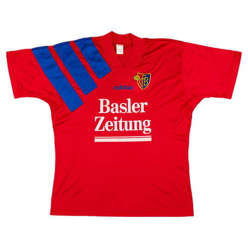 1995 97 FC Basel Home Shirt Very Good 7 10 XL