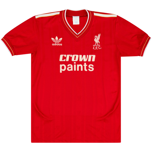 1985 87 Liverpool Home Shirt 7 10 S