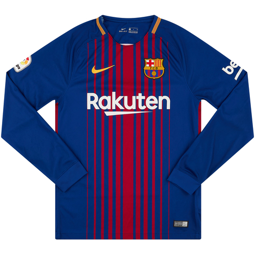 Barcelona long sleeve jersey 2018 best sale