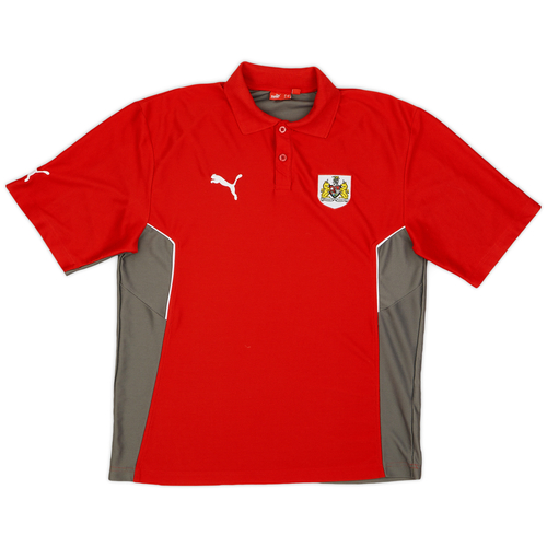 2009 10 Bristol City Puma Polo Shirt 10 10 L