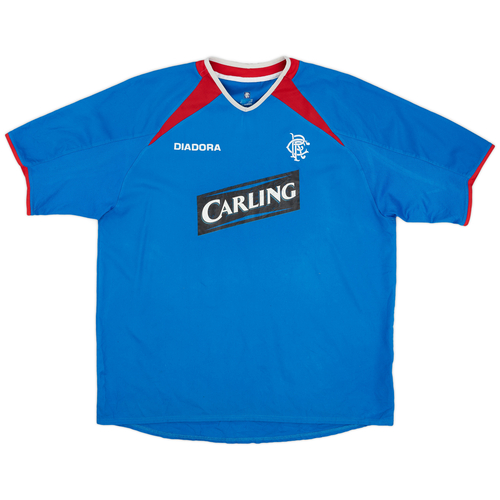 2003 05 Rangers Home Shirt 6 10 XL