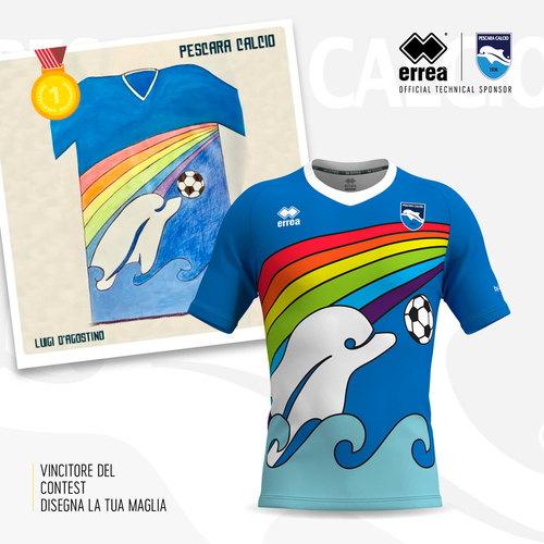 Pescara rainbow shirt sale