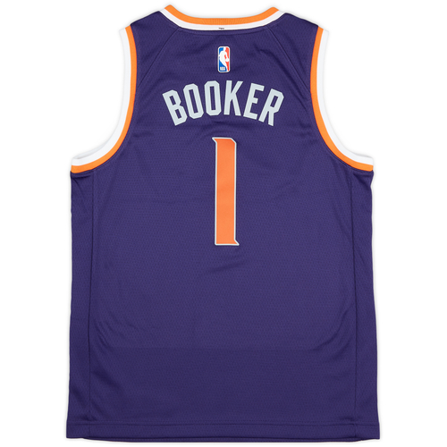 2017 23 Phoenix Suns Booker 1 Nike Swingman Away Jersey M.Kids