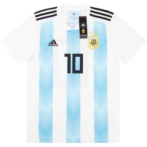 2018 19 Argentina Home Shirt Messi 10 NEW