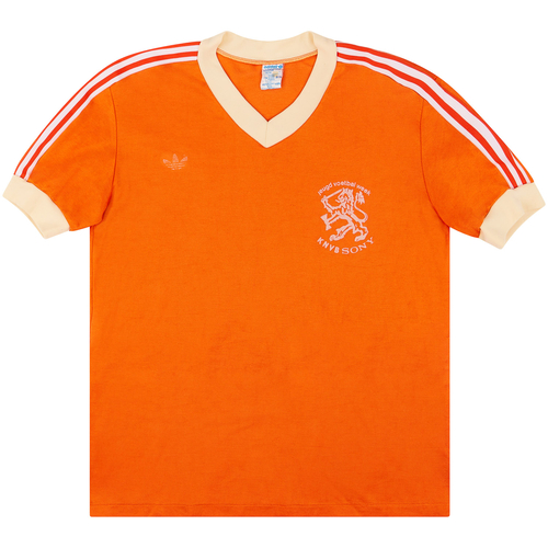 1983 85 Netherlands Youth Football Home Shirt 5 10 M