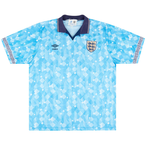England 1990 store shirt blue umbro