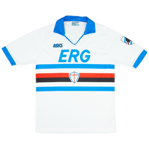 1990 92 Sampdoria Away Shirt 8 10 L