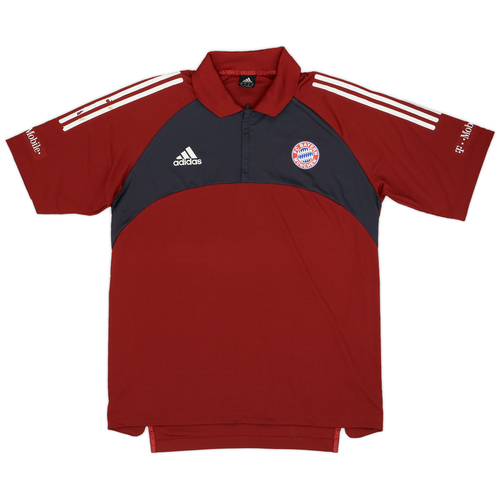 2002 03 Bayern Munich 1 4 Zip Training Polo Shirt 5 10 L XL