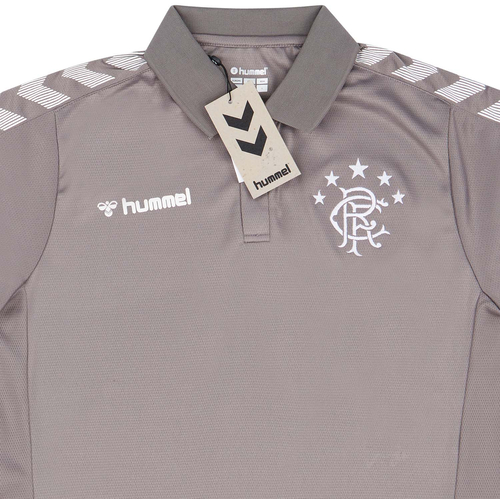 2019 20 Rangers Hummel Polo T Shirt