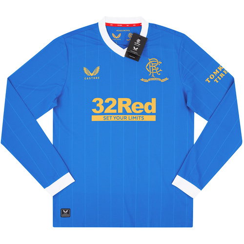 2021 22 Rangers Player Issue Pro 150 Years Anniversary Home L