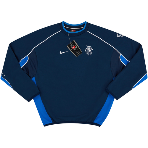 1997 99 Rangers Nike Training Top KIDS