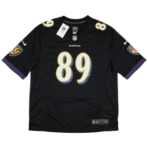 2018 23 Baltimore Ravens Andrews 89 Nike Game Alternate Jersey XL