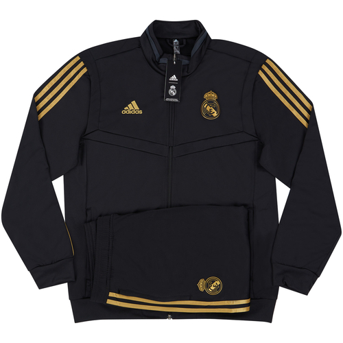 Real madrid black sales and gold jacket