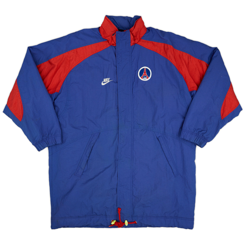 1995 96 Paris Saint Germain Nike Padded Bench Coat 7 10 L