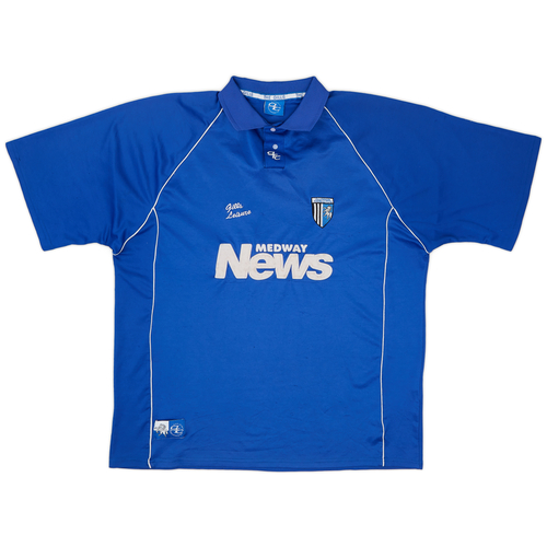 2000 01 Gillingham Home Shirt 6 10 XL