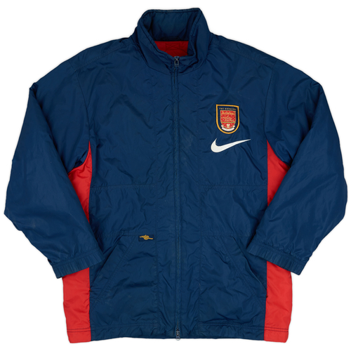 Arsenal long new arrivals bench jacket