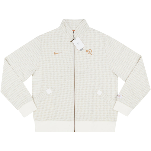 Nike gingham deals check track jacket