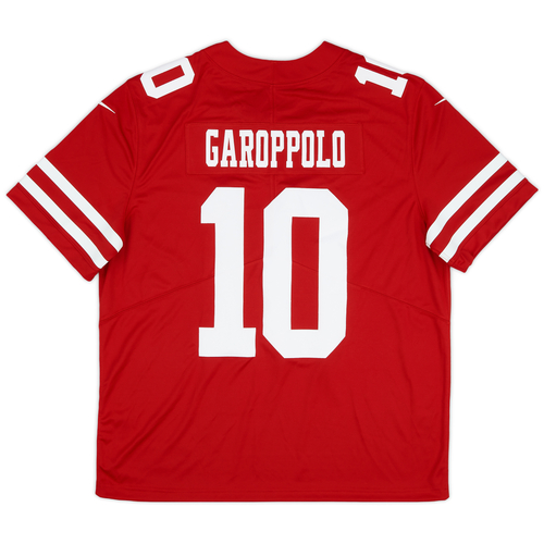 2017 22 San Francisco 49ers Garoppolo 10 Nike Limited Home Jersey XL