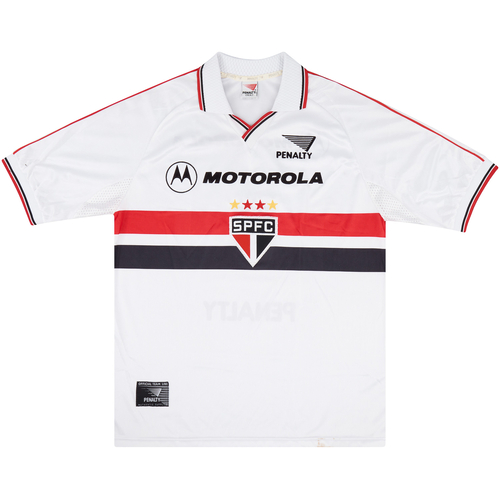 Vintage Soccer Shirts Sao Paulo FC Home 2000