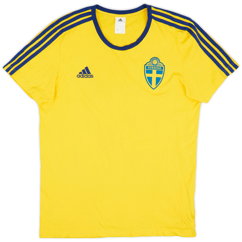 2018 19 Sweden adidas Cotton Tee 9 10 L