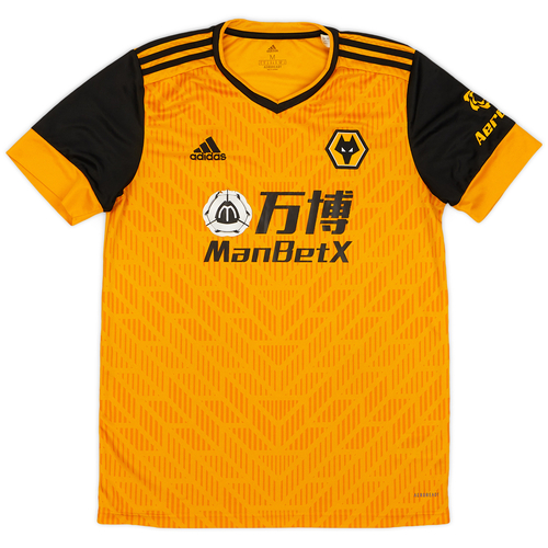 2020 21 Wolves Home Shirt 8 10 M
