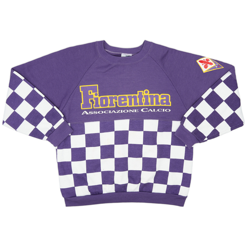 1990 91 Fiorentina Le Felpe Dei Grandi Club Sweat Top 9 10 S