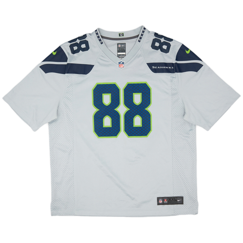 2015 16 Seattle Seahawks Graham 88 Nike Game Alternate Jersey Excellent XXL