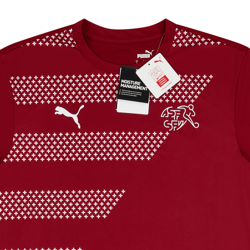 2020 21 Switzerland Puma Stadium Training Shirt