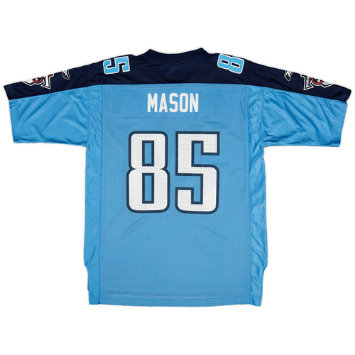 2002 04 Tennessee Titans Mason 85 Reebok On Field Alternate