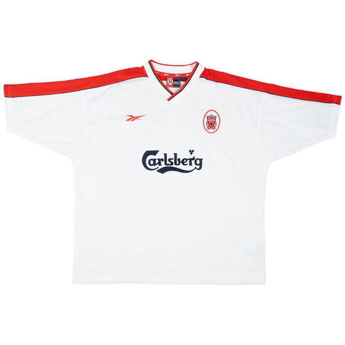 1998 99 Liverpool Away Shirt 8 10 XXL