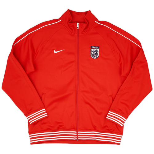 Nike england track jacket store