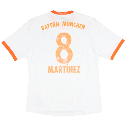 Bayern Munchen No8 Martinez Away Jersey