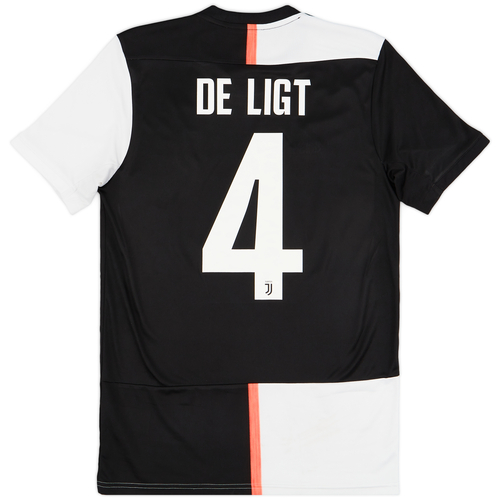 2019 20 Juventus Home Shirt De Ligt 4 9 10 S