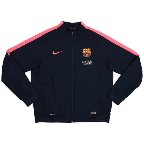Barcelona squad jacket sales