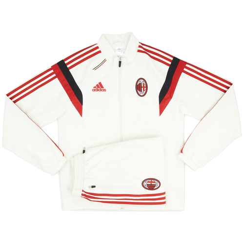 Ac milan hot sale tracksuit adidas